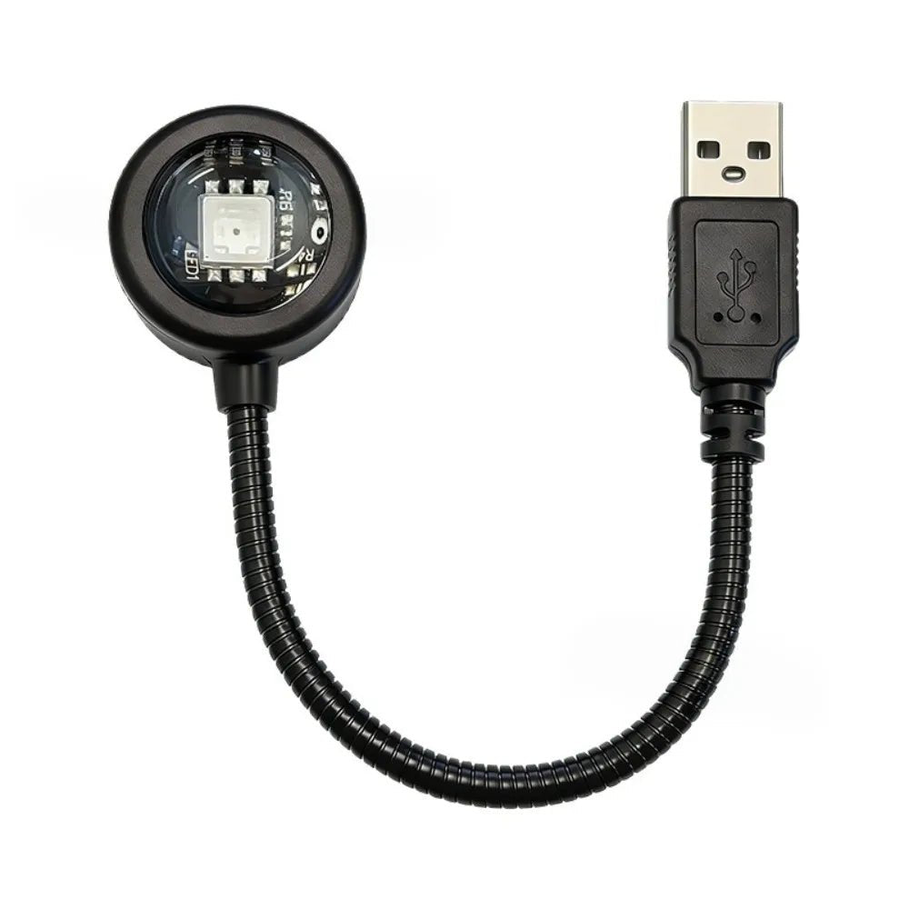 Sunset Projection Lamp, USB Home Decoration Atmosphere Lamp, Multi-Angle Rotatable, Suitable for Home Living Room and Bedroom - LeeHT