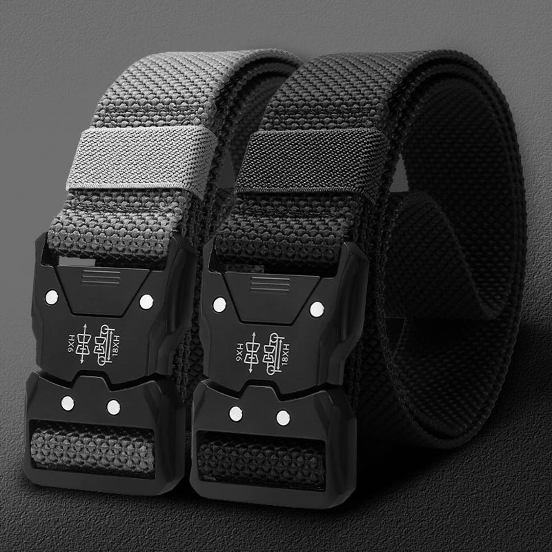 Tactical Waist Belt - Durable Automatic Buckle, Perfect for Outdoor Adventures, Unisex Accessories for Men and Women - LeeHT