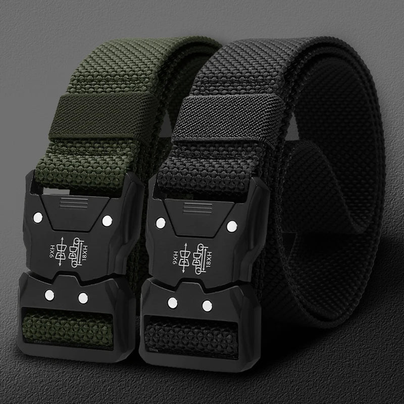 Tactical Waist Belt - Durable Automatic Buckle, Perfect for Outdoor Adventures, Unisex Accessories for Men and Women - LeeHT