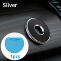 Universal Magnetic Car Phone Holder Stand Round Magnet Car Mount Bracket GPS Smartphone Mobile Support In Car Bracket for IPhone - LeeHT