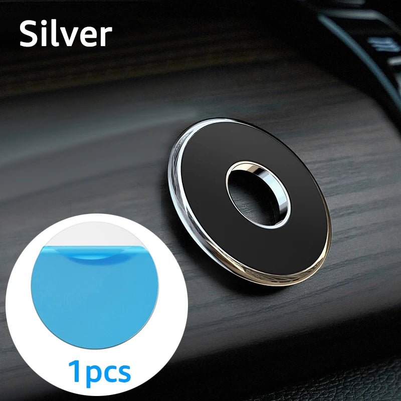 Universal Magnetic Car Phone Holder Stand Round Magnet Car Mount Bracket GPS Smartphone Mobile Support In Car Bracket for IPhone - LeeHT