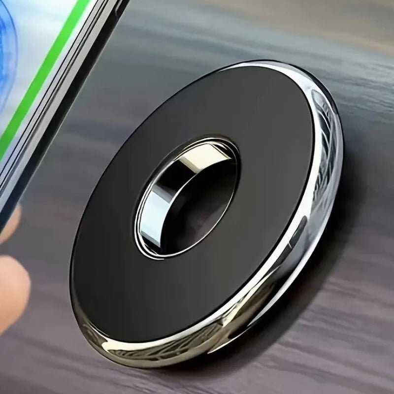 Universal Magnetic Car Phone Holder Stand Round Magnet Car Mount Bracket GPS Smartphone Mobile Support In Car Bracket for IPhone - LeeHT