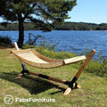 V1 wooden hammock with stand - LeeHT