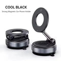 Vacuum Magnet Bracket Upgraded Version Multi-angles Adjustment Strong Magnetic Suck Design Foldable Car Navigation Phone Holder - LeeHT