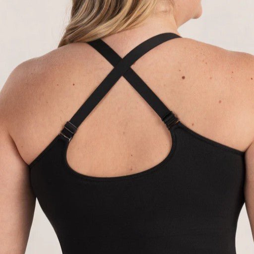 Waist and abdomen with chest cushion seamless knit adjustable shoulder strap vest - LeeHT