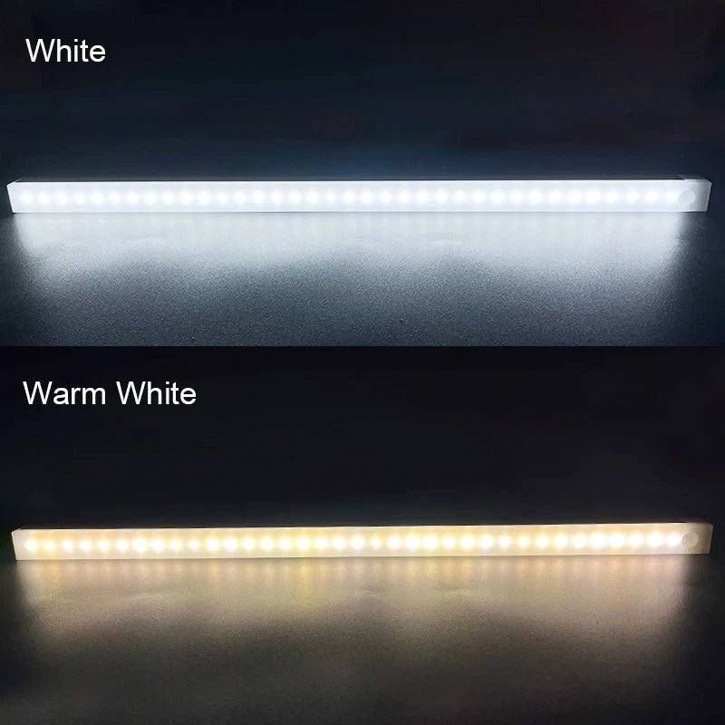 Wireless LED Night Lights Motion Sensor Lights Closet Kitchen Night Lights Bedroom Detector Light Cabinet Staircase Backlit - LeeHT