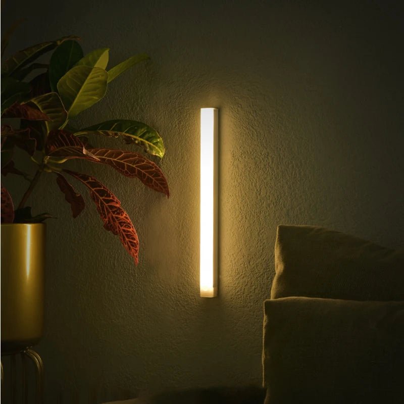 Wireless LED Night Lights Motion Sensor Lights Closet Kitchen Night Lights Bedroom Detector Light Cabinet Staircase Backlit - LeeHT