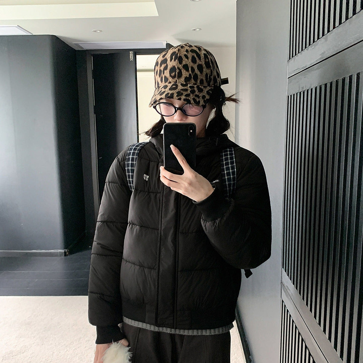 Women's Retro Hooded Padded Jacket Thick Warm Winter Short Coat for Petite - LeeHT